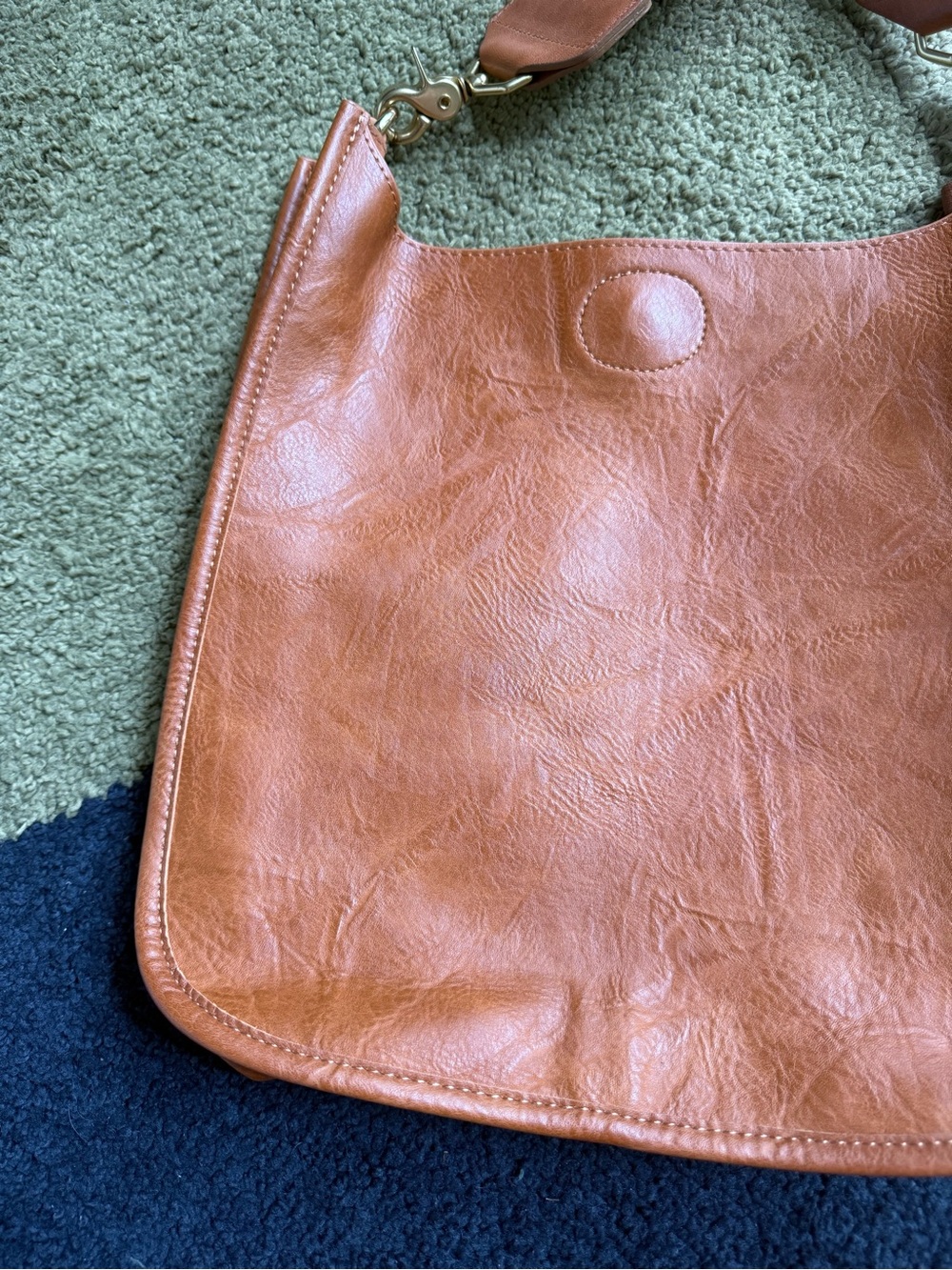 Salt Purse Strap with Tan Crossbody Bag - Picture 6 of 10